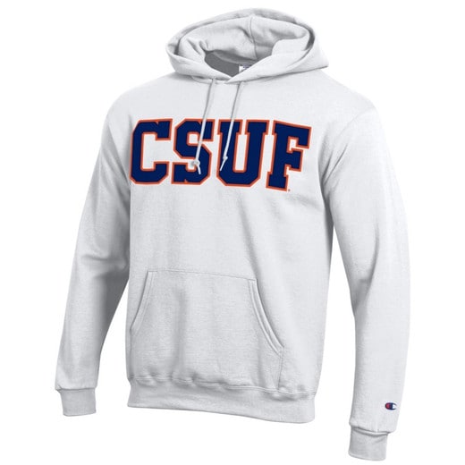 CSUF Classic Champion Hoodie - White